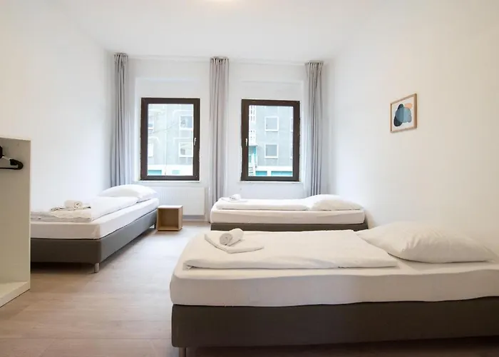 公寓 Tolstov - 4 - 30 Min Messe Dus 杜伊斯堡